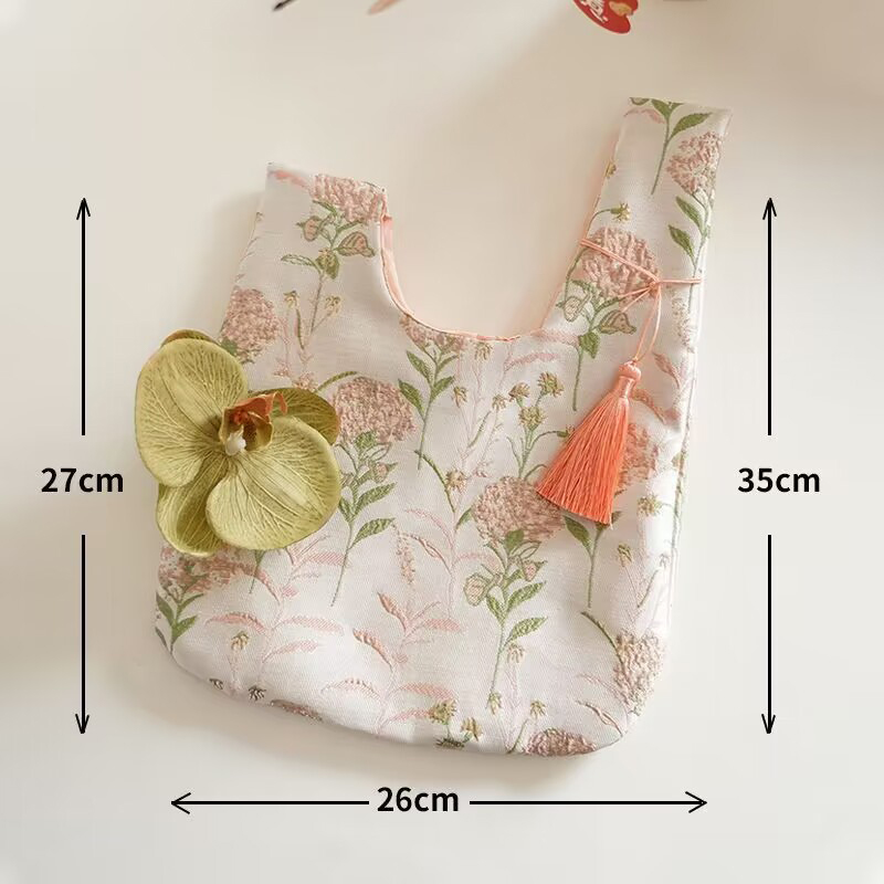 Women'S Accessories Handbags - Chinese Style Handbag Tassel Knot Wrist