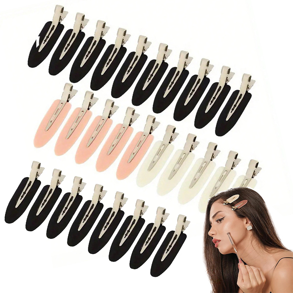 Women Accessories Online - 10pcs/set No Bend Seamless Hair Clips