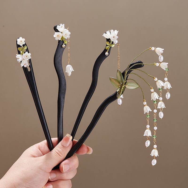 Women'S Vintage Accessories - Lily Of The Valley1 Hair Stick