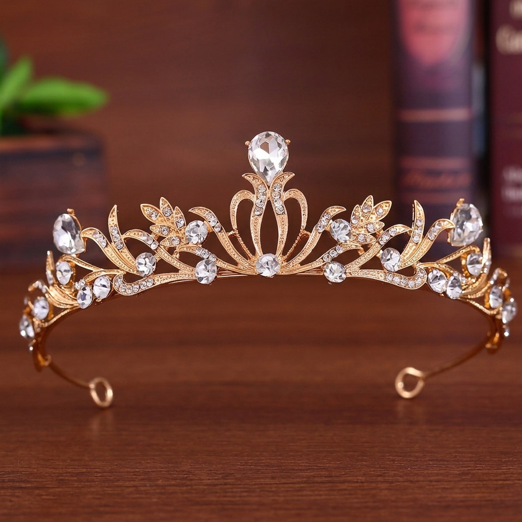 Women Accessories For Wedding - Crystal Wedding Tiaras And Crowns Rhinestone