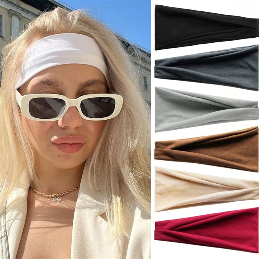 Women Accessories Online - New Colorful Elastic Headband for Women