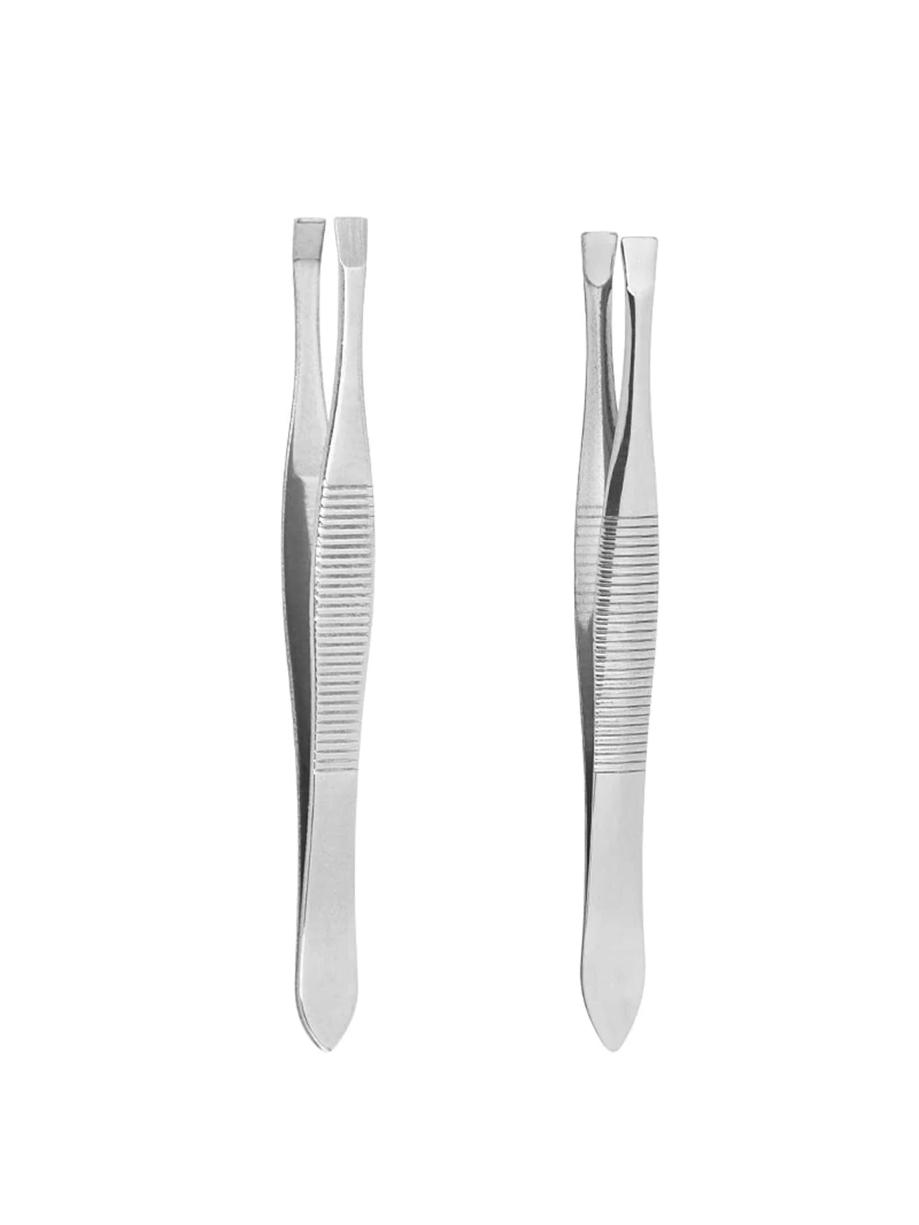 Women Accessories Combo Gift - 2pcs Stainless Steel Eyebrow Clip Set,