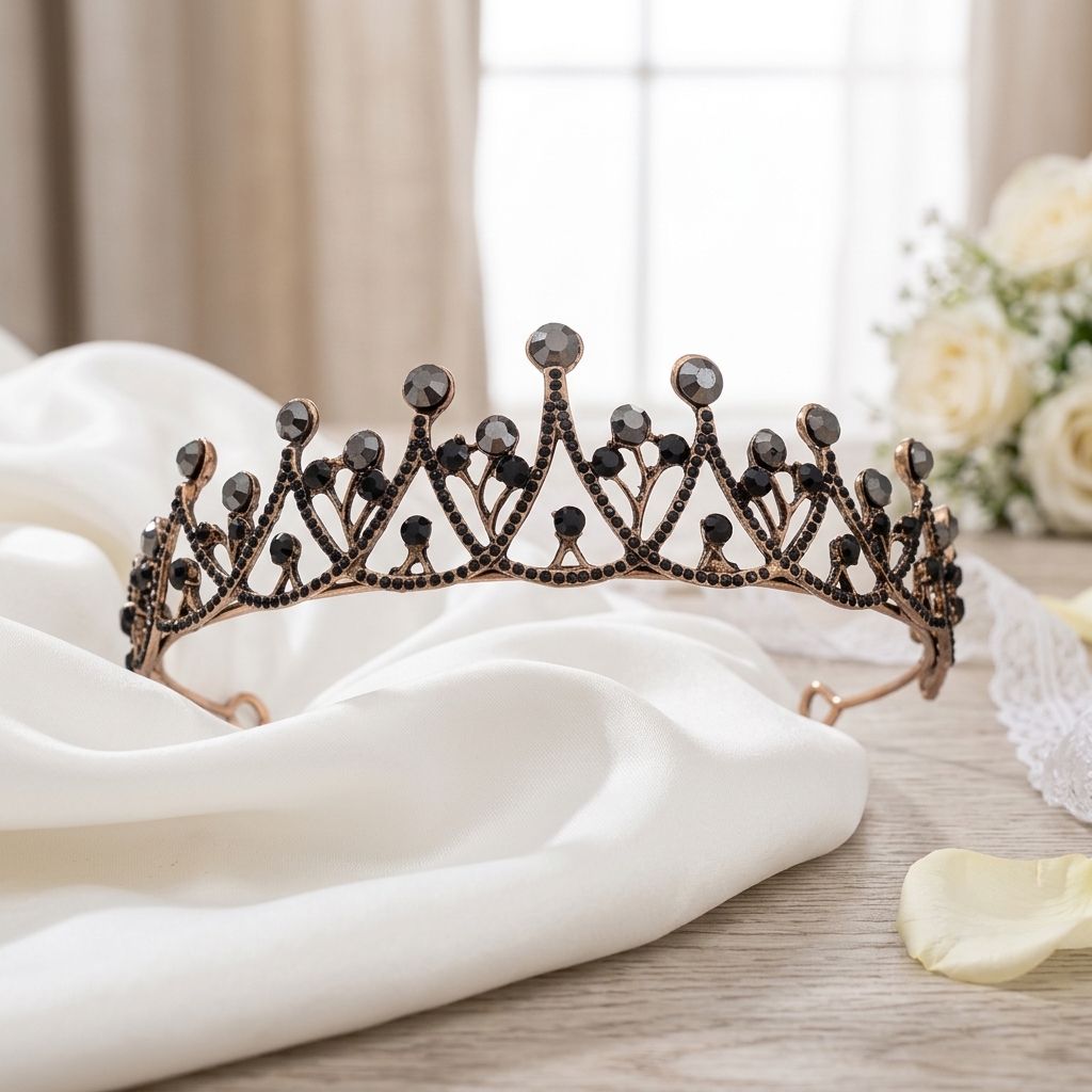 Women Accessories For Wedding - Bridal Crown Headpiece Pearl Luxury Hairband