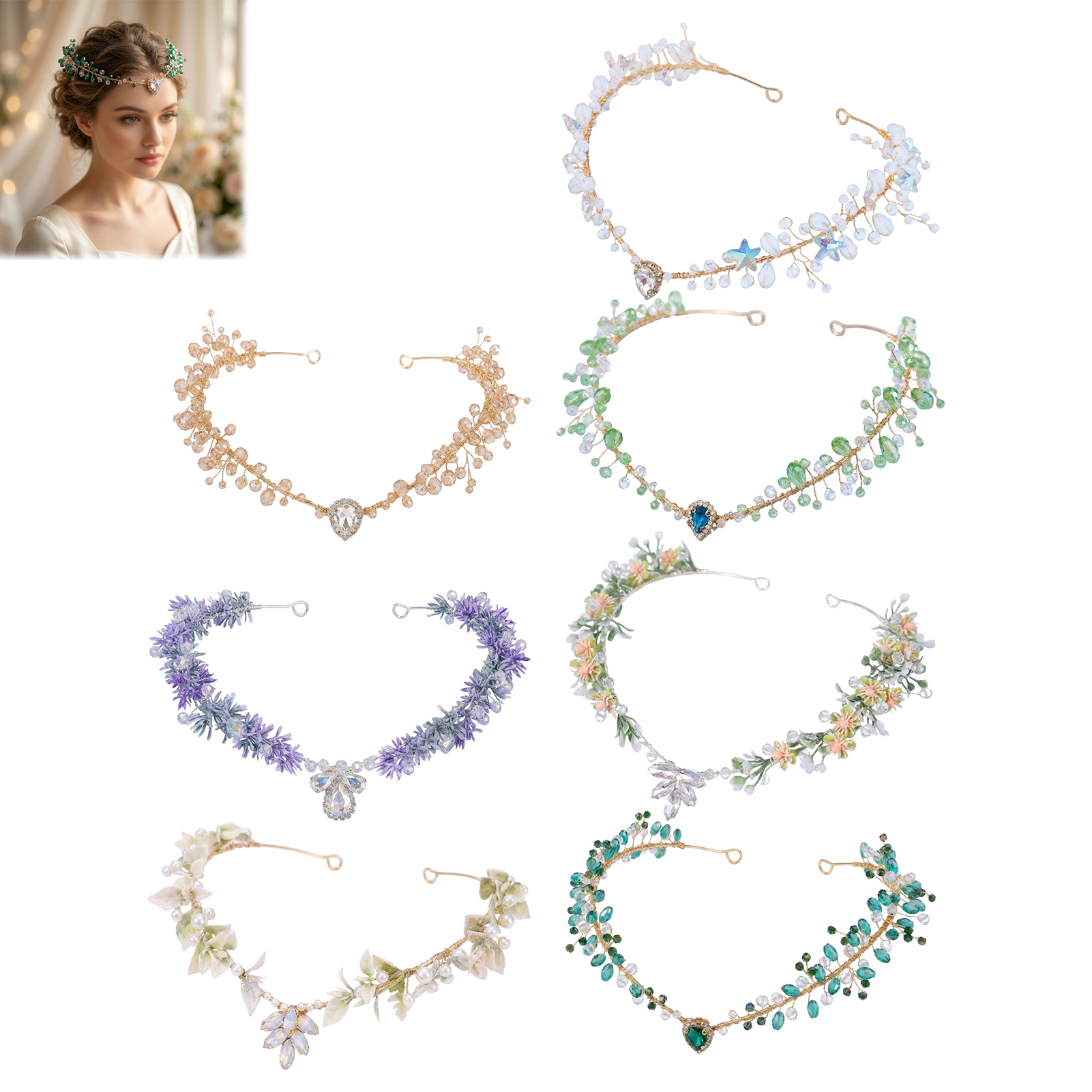 Bridal Hairband Triangular Cry – обзор и цена Women Accessories For Wedding