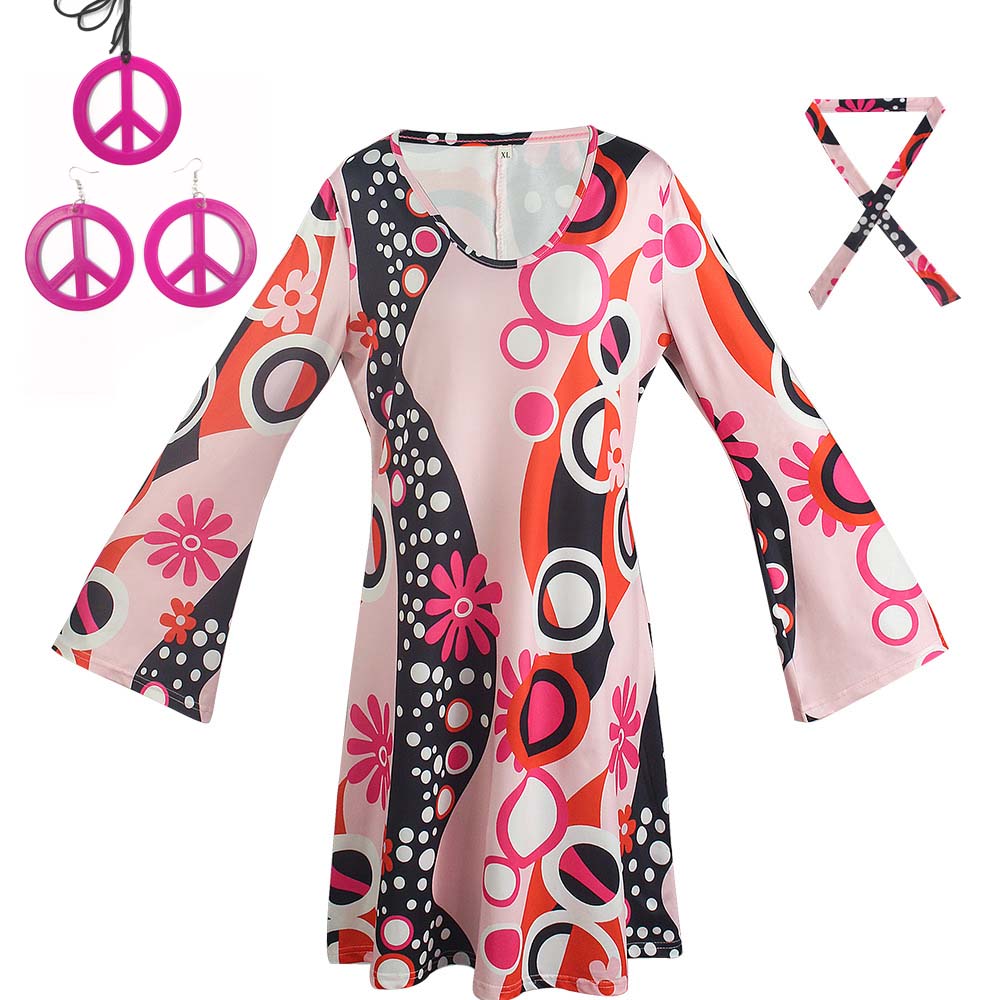 Halloween Retro 60s 70s Disco  – обзор и цена Women'S Accessories In The 60S