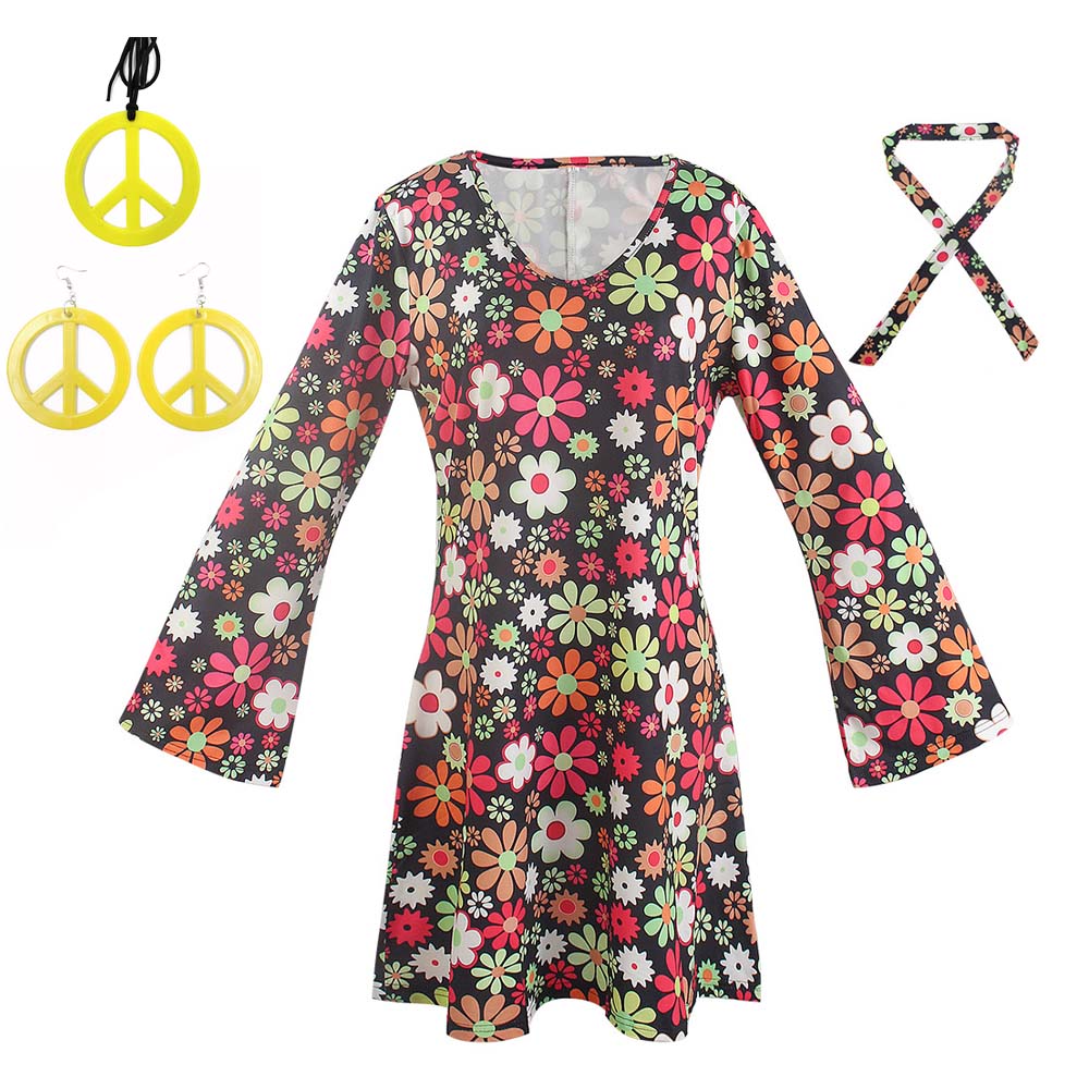 Halloween Retro 60s 70s Disco  – обзор и цена Women'S Accessories In The 60S