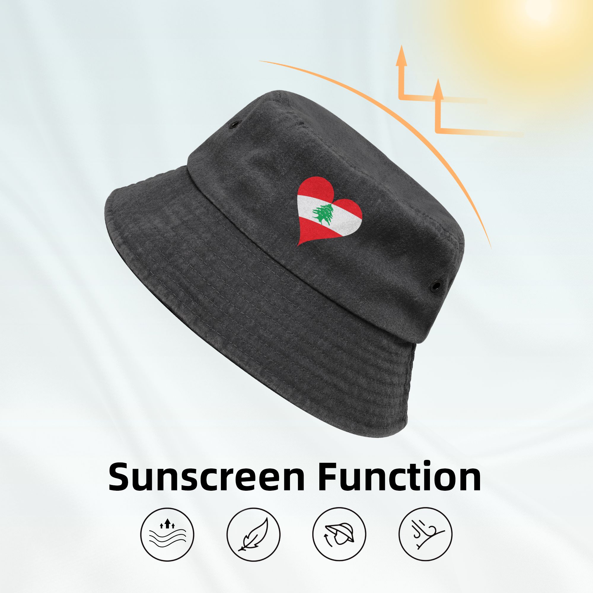 Lebanon Flag Heart Women Men B – обзор и цена Women Accessories Lebanon