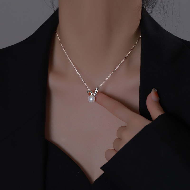 Cute Rabbit Pearl Pendant Neck – обзор и цена Women Accessories Meaning