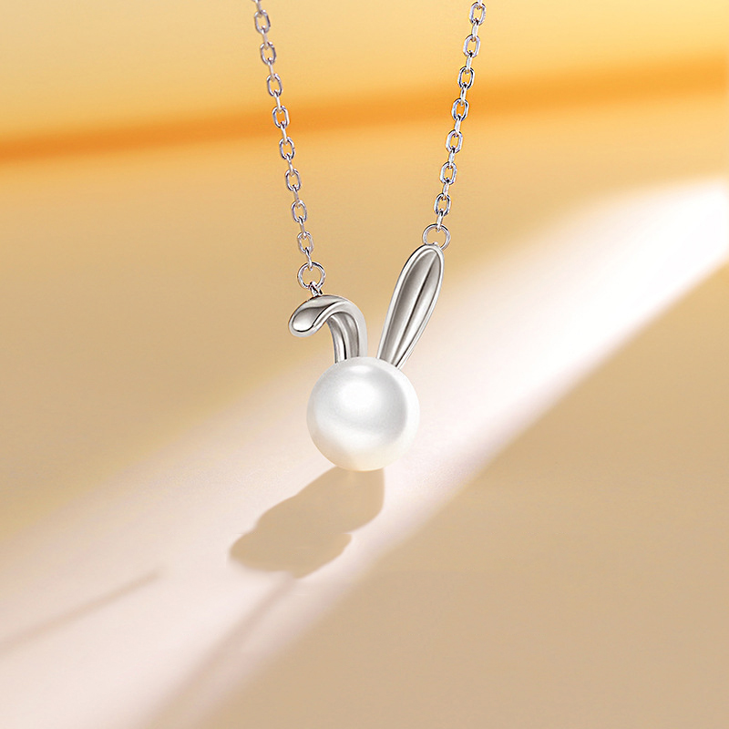 Cute Rabbit Pearl Pendant Neck – обзор и цена Women Accessories Meaning