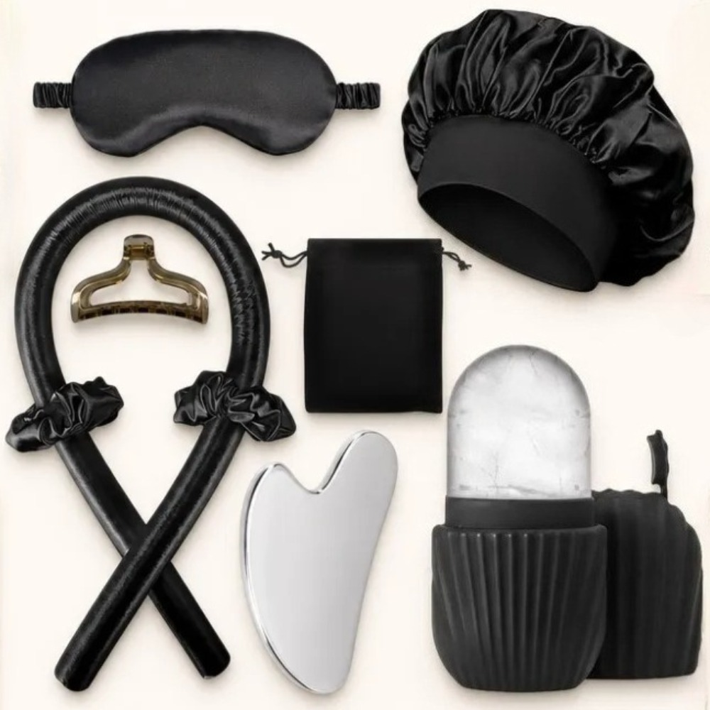 3/4/5/9Pcs Silk Sleep Set Eye  – обзор и цена Women Accessories Combo Gift