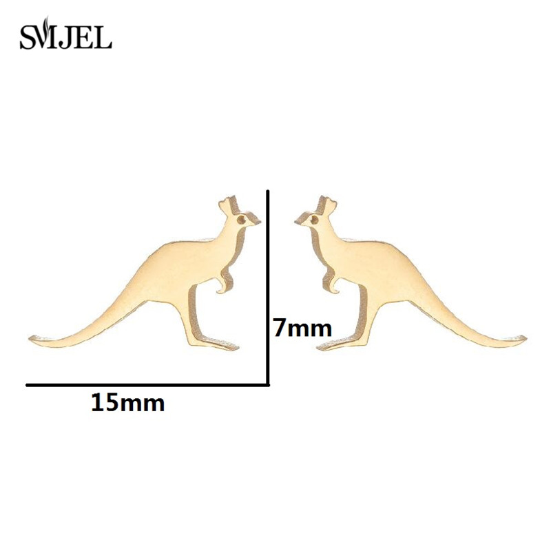 Mini Australia Kangaroo Studs  – обзор и цена Women'S Accessories Australia