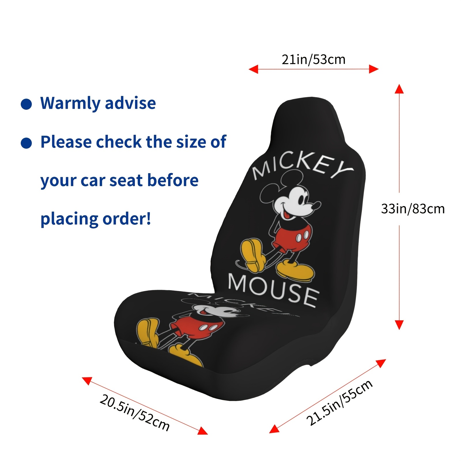 Mickey Mouse Pattern Car Seat  – обзор и цена Women'S Accessories Vans