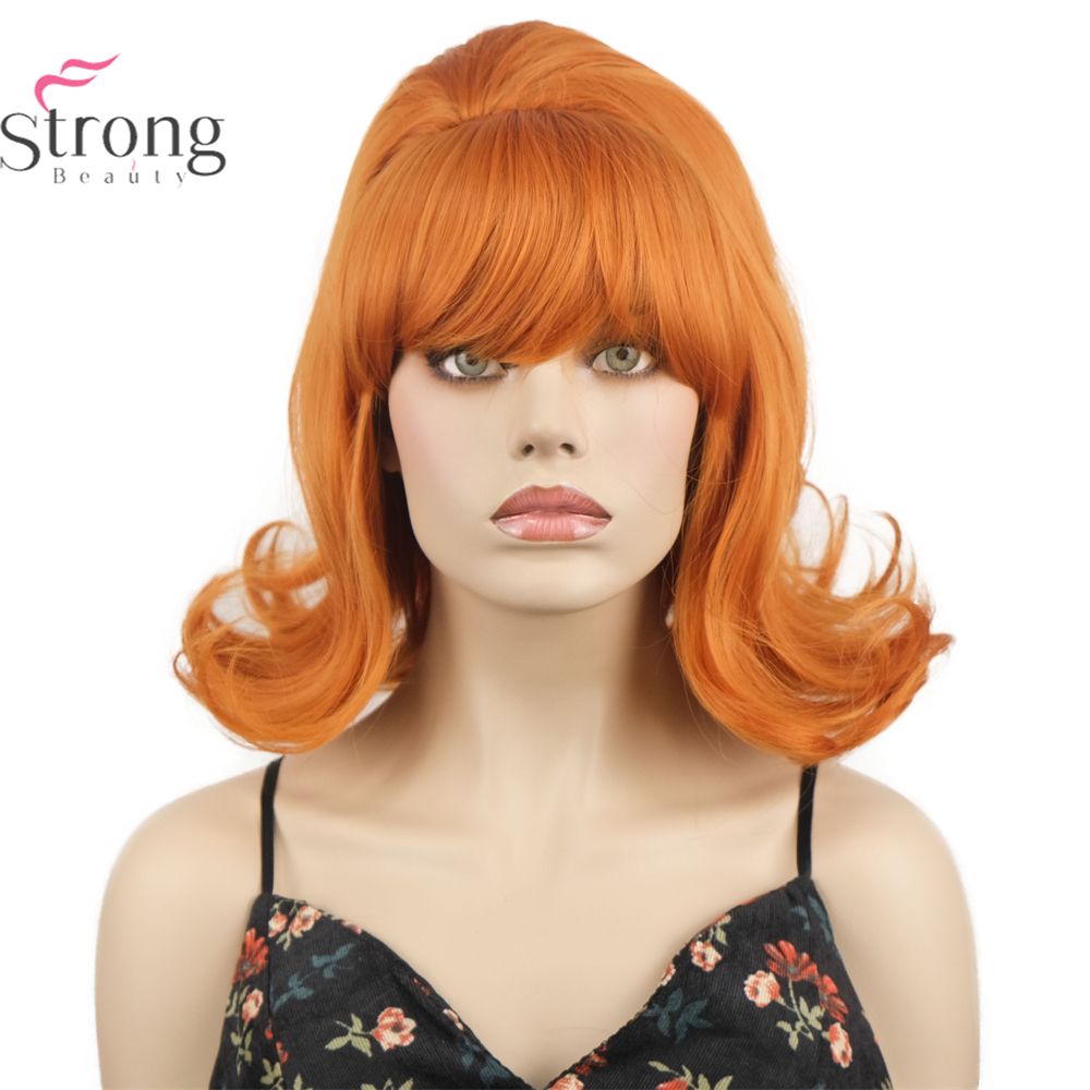 Orange Wig Women 60s Wig Short – обзор и цена Women'S Accessories In The 60S