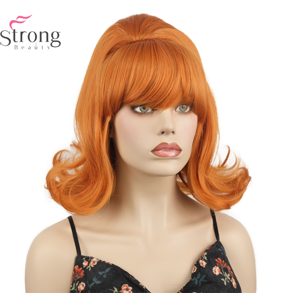 Orange Wig Women 60s Wig Short – обзор и цена Women'S Accessories In The 60S