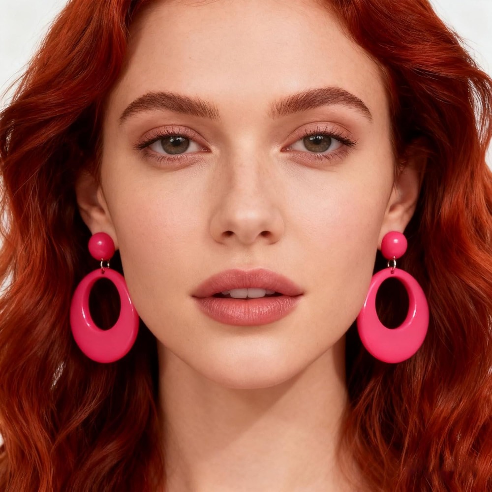 60s 70s Earrings for Women Acr – обзор и цена Women'S Accessories In The 60S