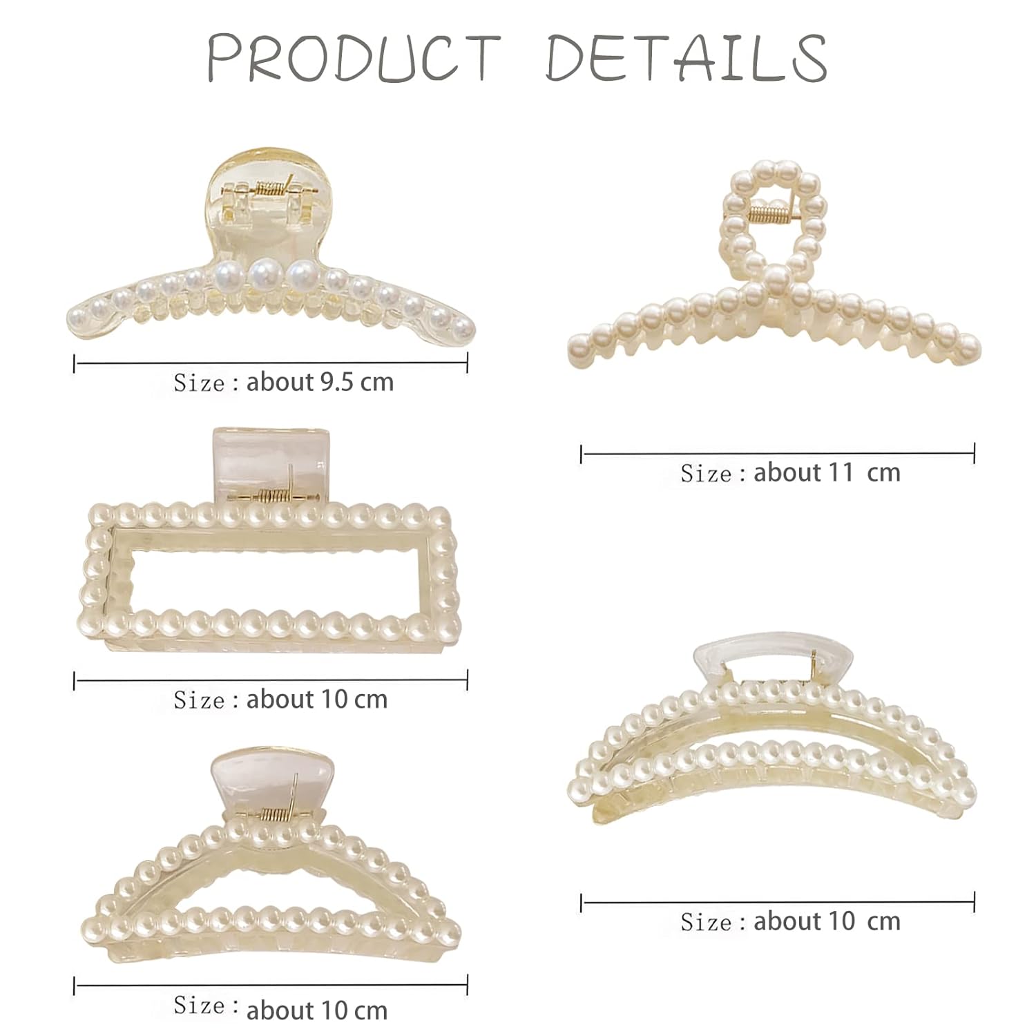 Elegant Imitation Pearl Hair C – обзор и цена Women Accessories Online
