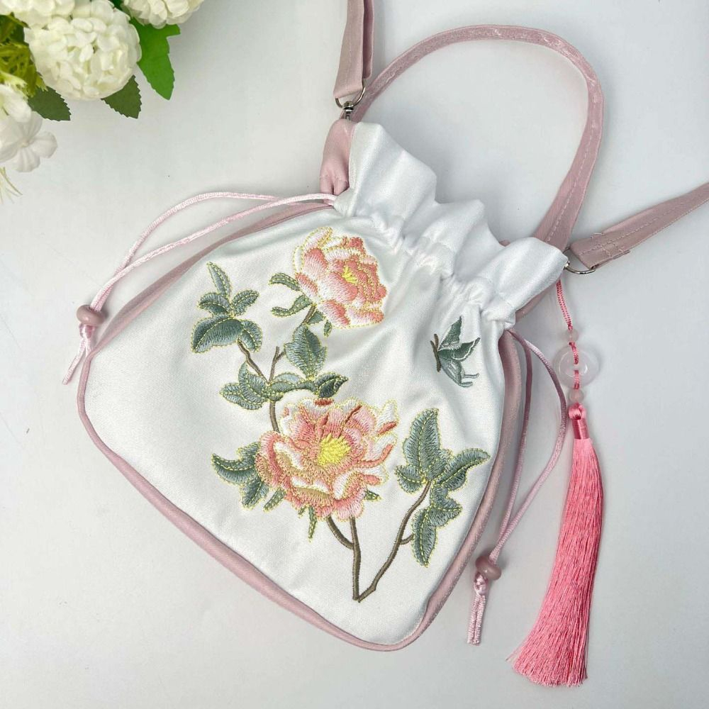Ethnic Style Embroidery Drawst – обзор и цена Women'S Accessories Handbags