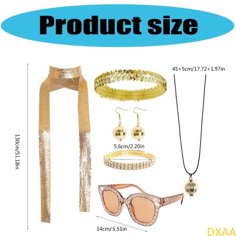 DXAA 60s 70s 80s Disco Accesso – обзор и цена Women'S Accessories In The 60S