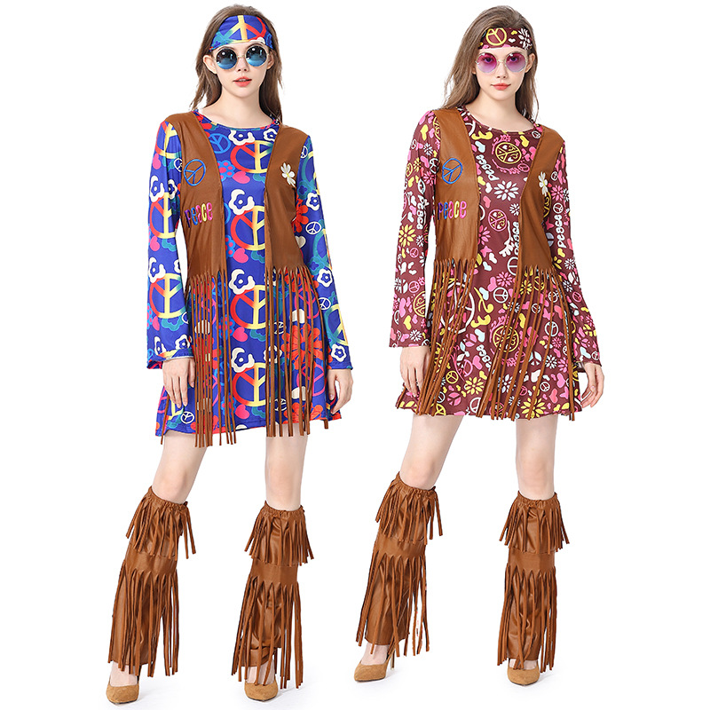 Halloween Disco Dress 70s 60s  – обзор и цена Women'S Accessories In The 60S