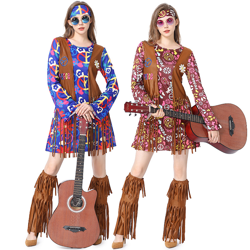 Halloween Disco Dress 70s 60s  – обзор и цена Women'S Accessories In The 60S