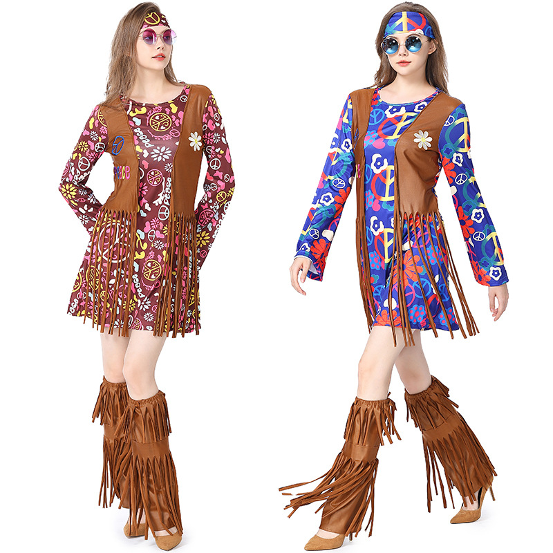 Halloween Disco Dress 70s 60s  – обзор и цена Women'S Accessories In The 60S