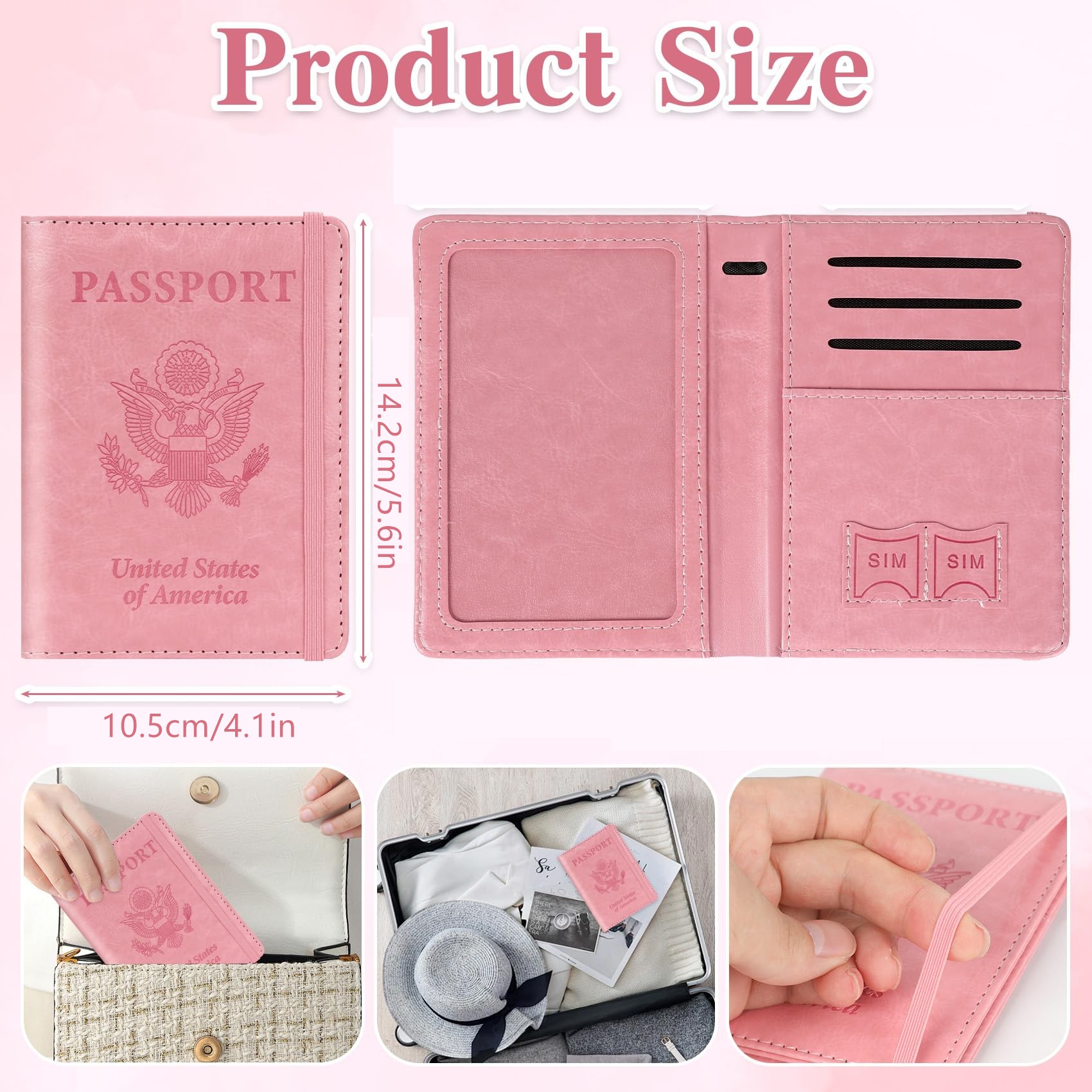 Passport Holder for Travel, Rf – обзор и цена Women Accessories Online