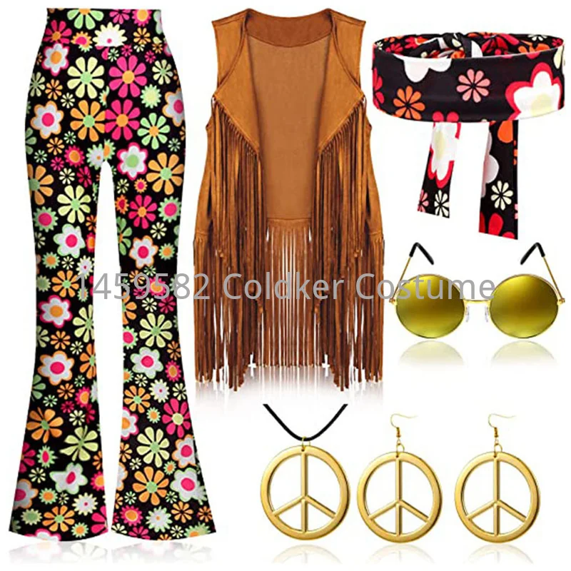 Hippie Costume Women Peace Lov – обзор и цена Women'S Accessories In The 60S