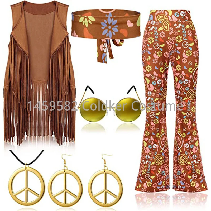 Hippie Costume Women Peace Lov – обзор и цена Women'S Accessories In The 60S