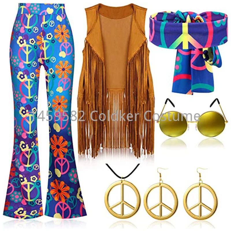 Hippie Costume Women Peace Lov – обзор и цена Women'S Accessories In The 60S