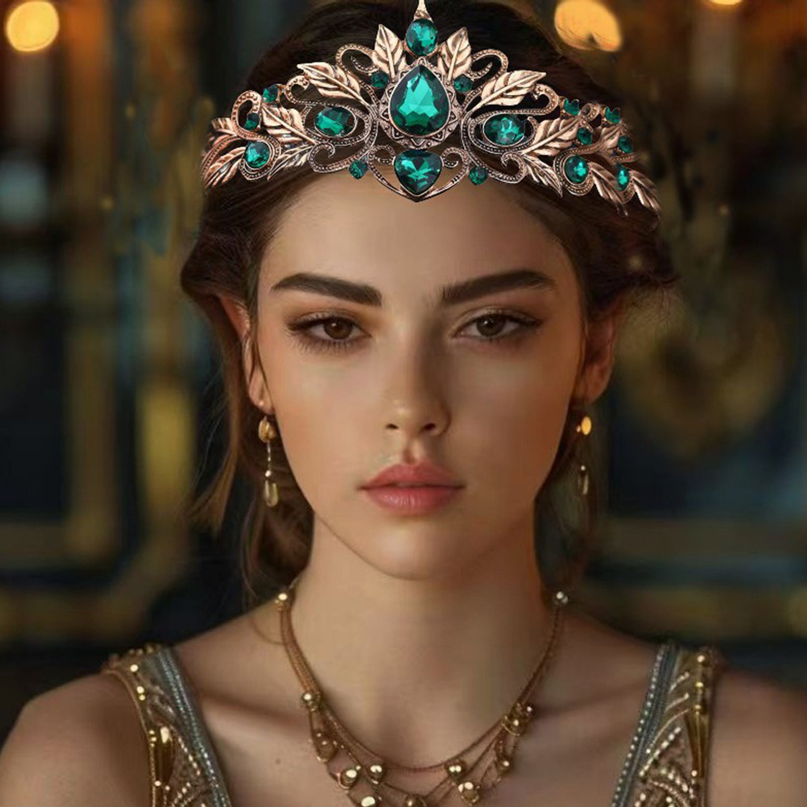 Baroque Style Round Tear Drop  – обзор и цена Women Accessories For Wedding