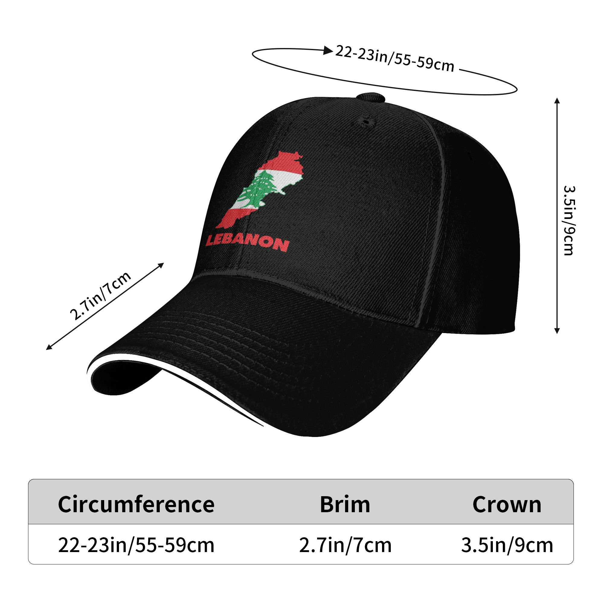 New Baseball Cap Lebanon Flag  – обзор и цена Women Accessories Lebanon