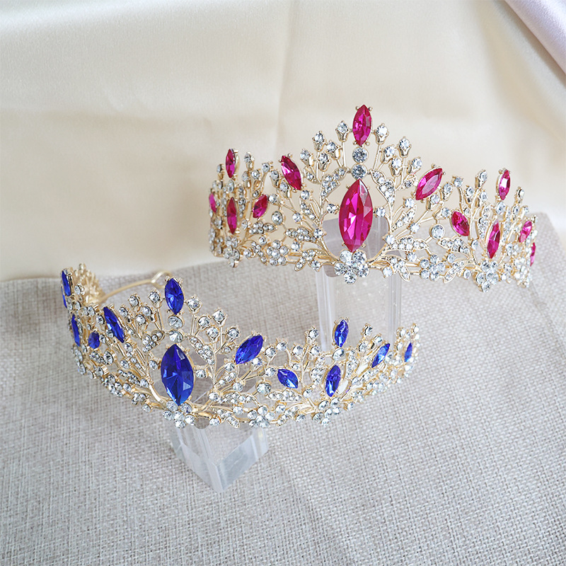 Tiara Colorful Rhinestone Quee – обзор и цена Women Accessories For Wedding