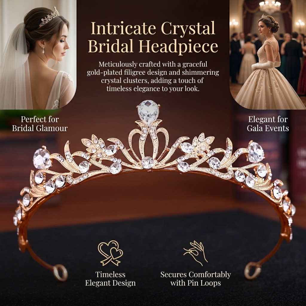 Crystal Wedding Tiaras And Cro – обзор и цена Women Accessories For Wedding