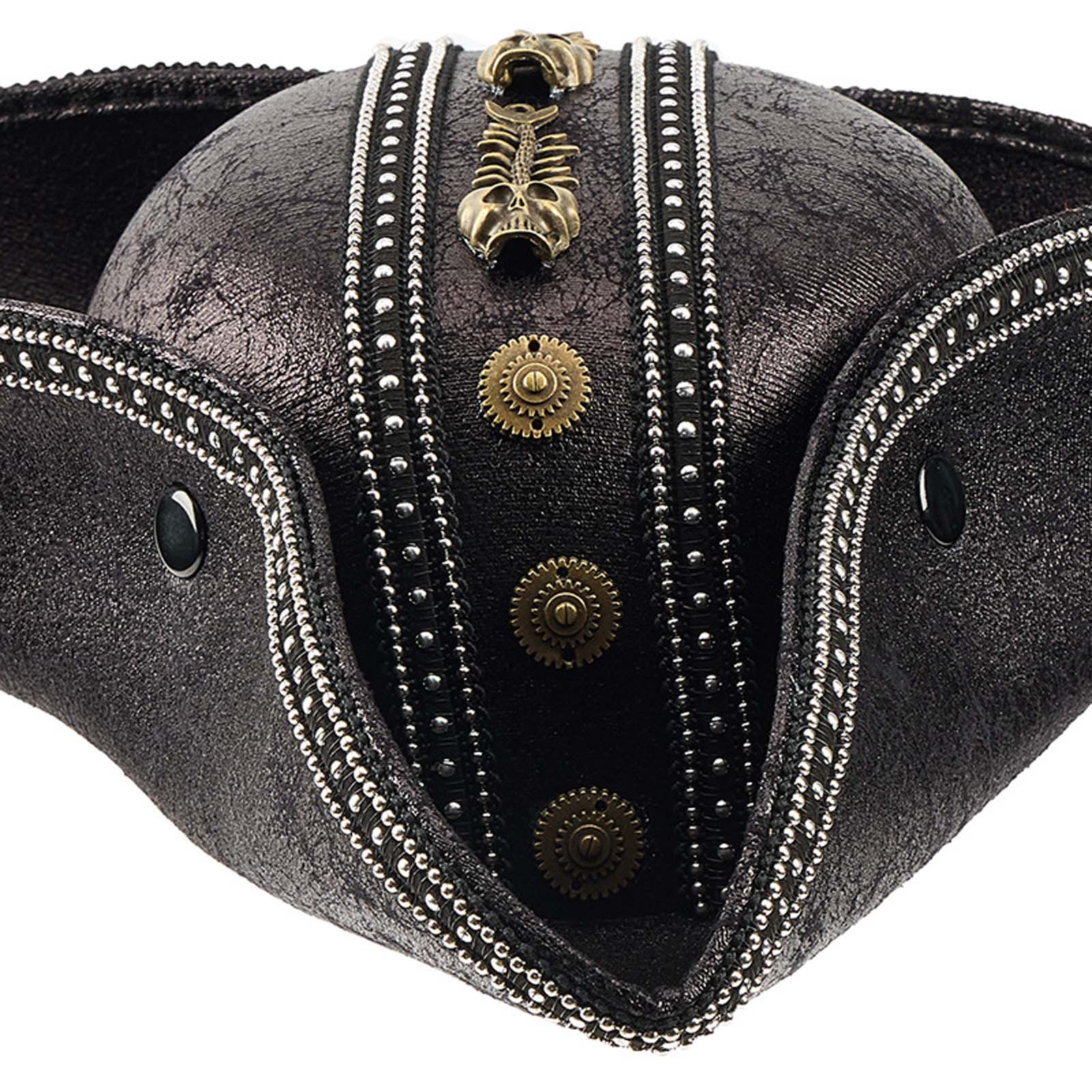 Captain Hat Pirate Hat Jacke S – обзор и цена Women'S Vintage Accessories