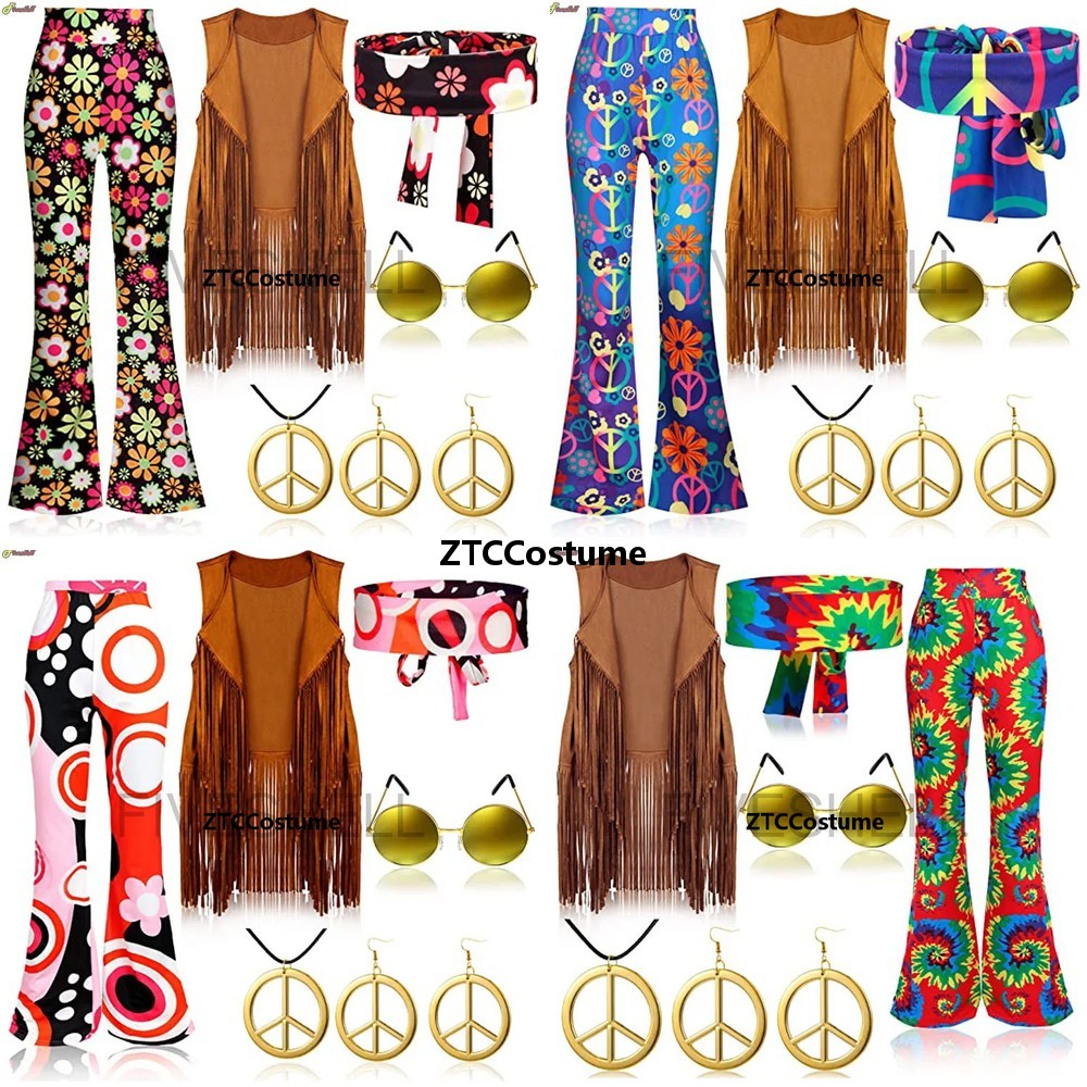 Hippie Costume Women 60s 70s P – обзор и цена Women'S Accessories In The 60S