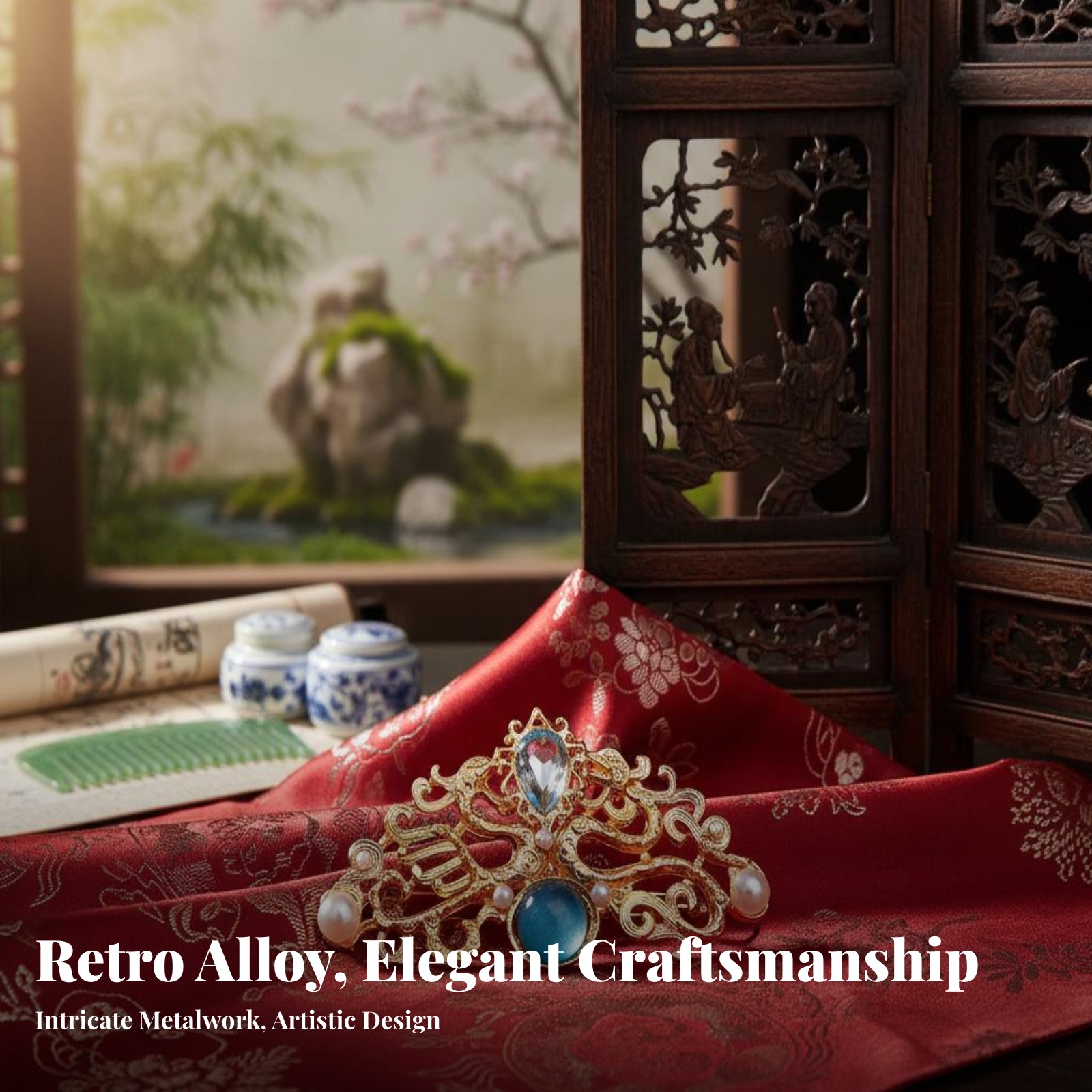 Chinese Traditional Hair Acces – обзор и цена Women'S Vintage Accessories