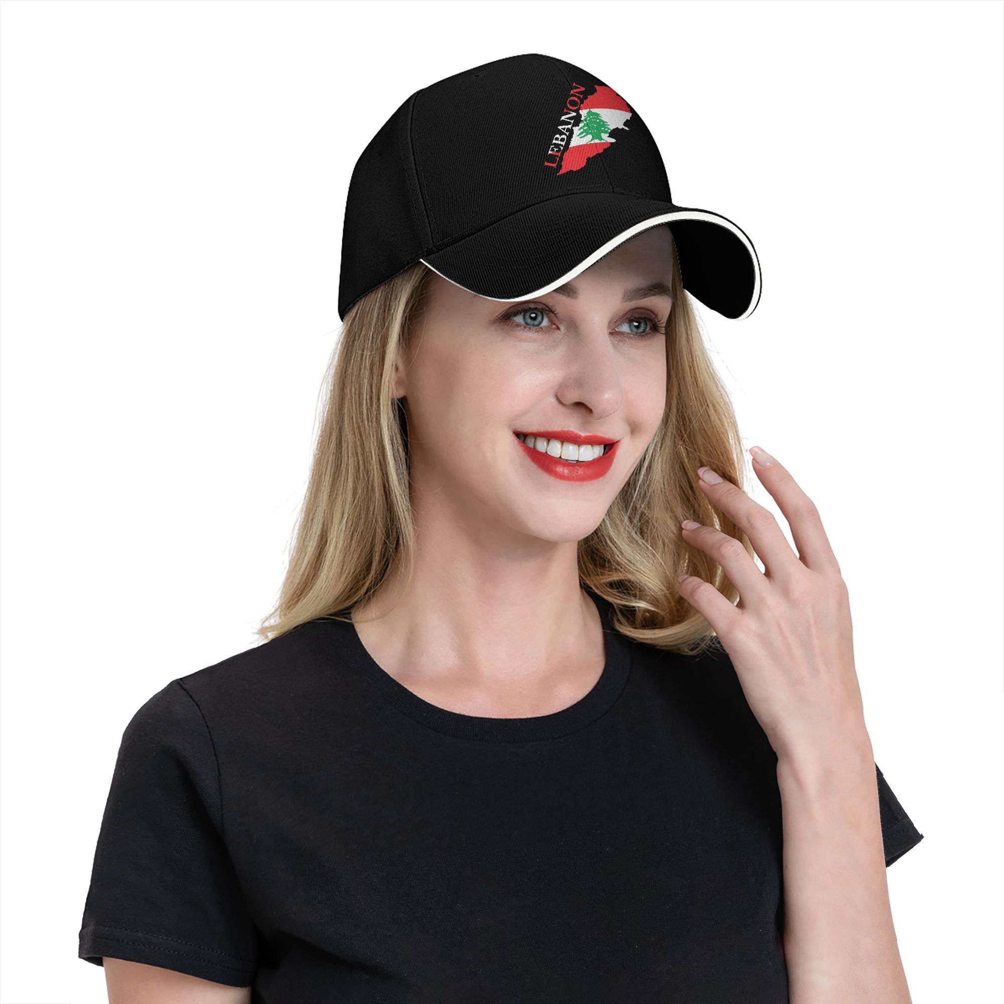 Lebanon Flag Heart Baseball Ca – обзор и цена Women Accessories Lebanon