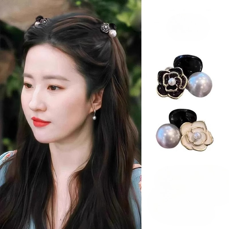 Black White Pearl Flower Small – обзор и цена Women Accessories Combo Gift