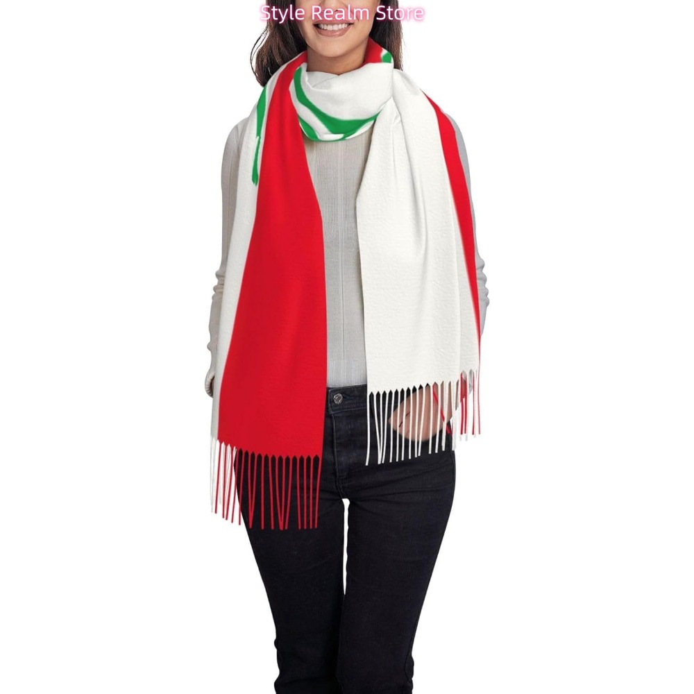 Flag Of Lebanon Print Polyeste – обзор и цена Women Accessories Lebanon