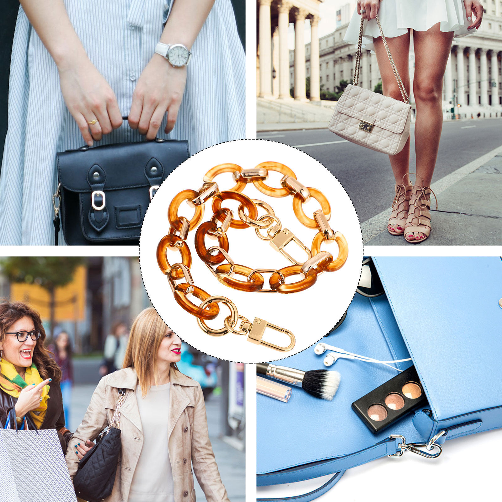 Resin Purse Chain Women Exquis – обзор и цена Women'S Accessories Handbags