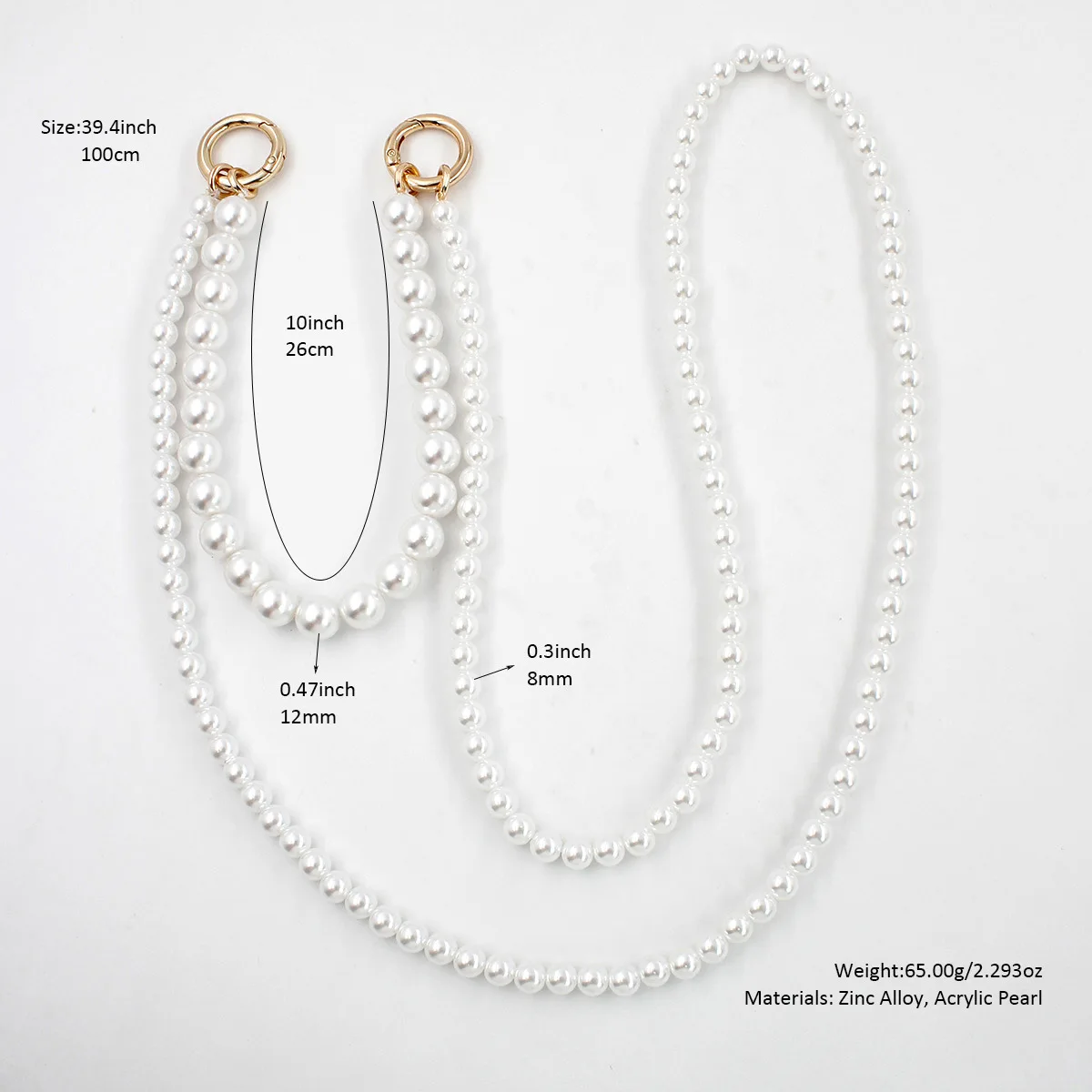 Pearl Chain for Bags Handbag H – обзор и цена Women'S Accessories Handbags