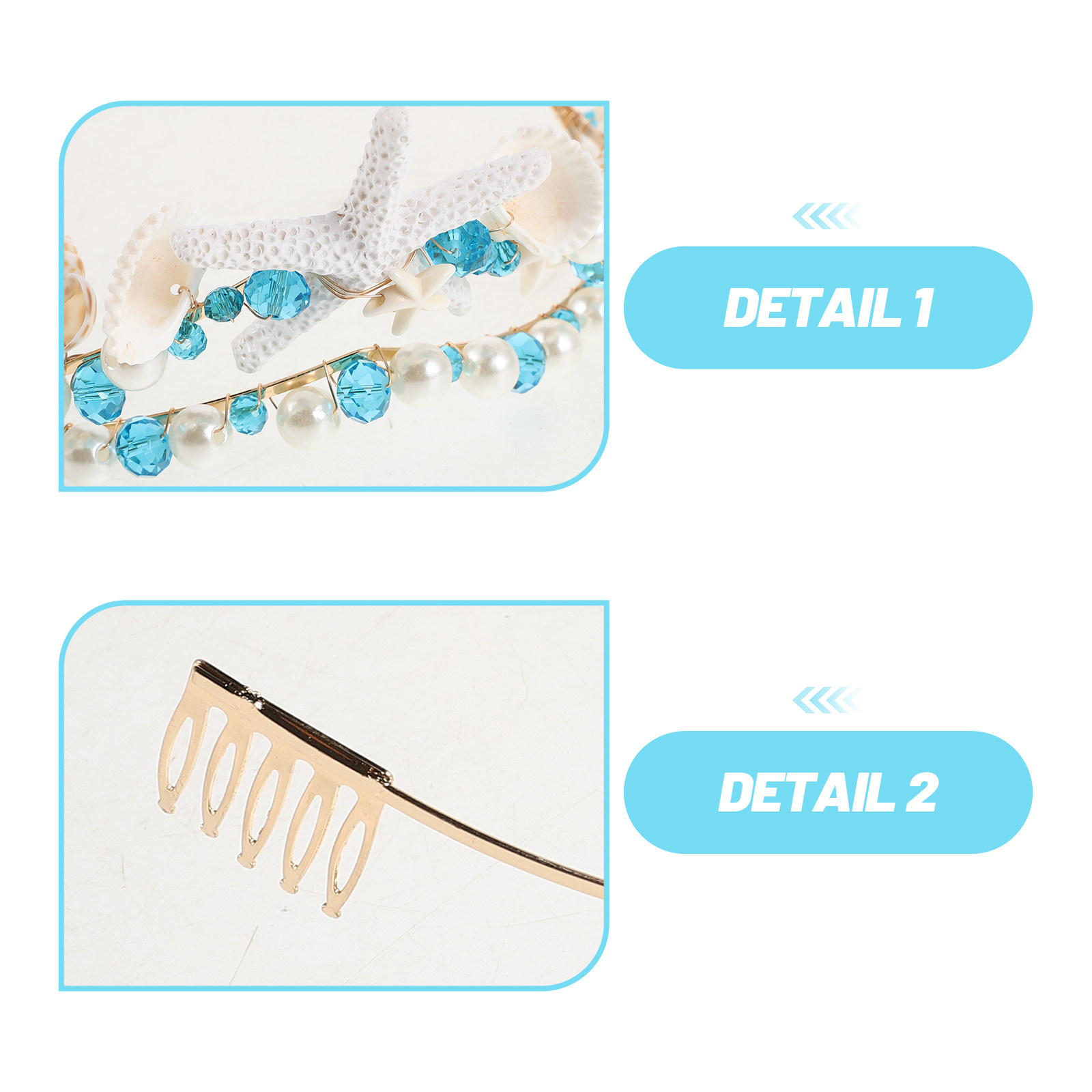 Seashell Crown Bridal Headband – обзор и цена Women Accessories For Wedding