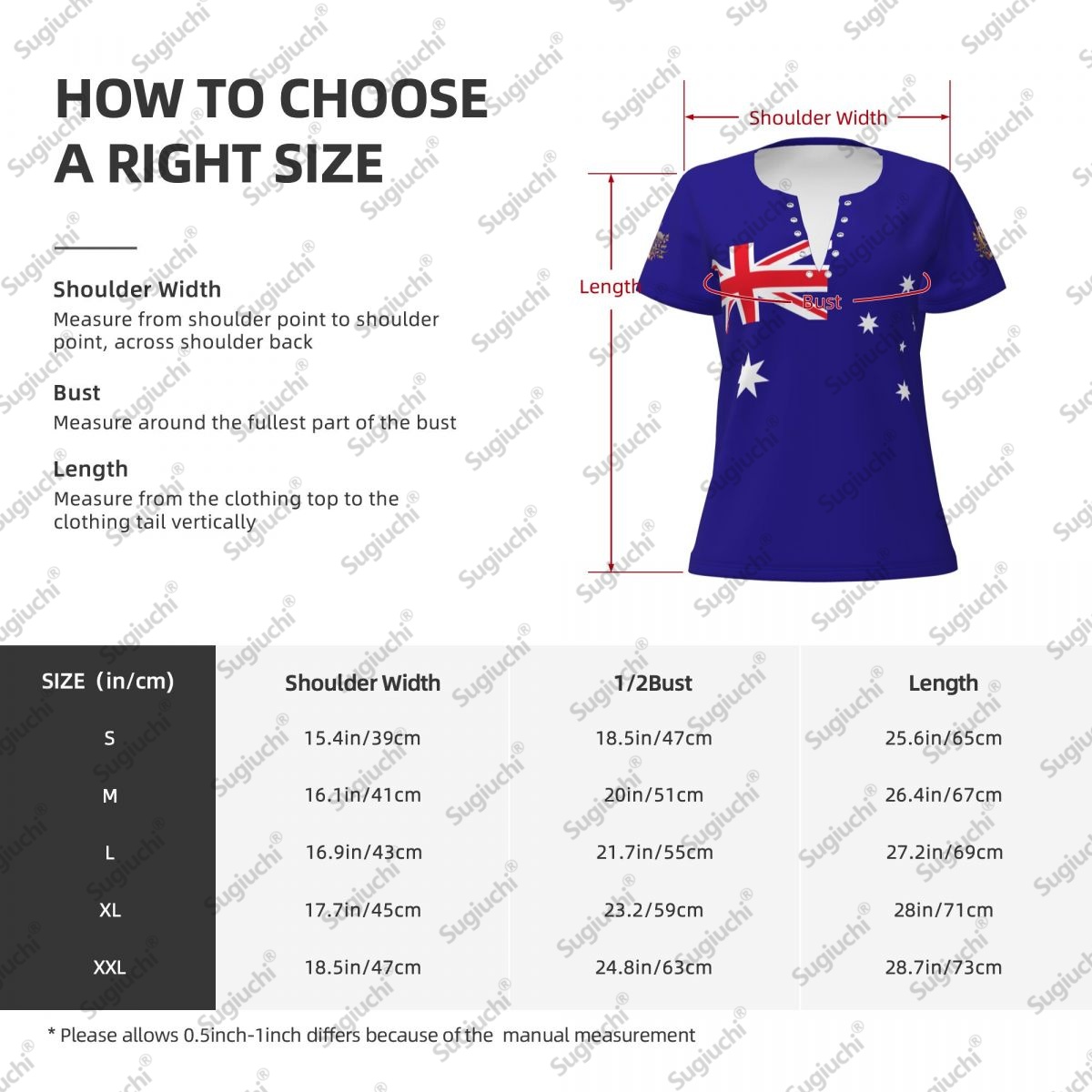 2025 Australia Flag Sexy Deep  – обзор и цена Women'S Accessories Australia
