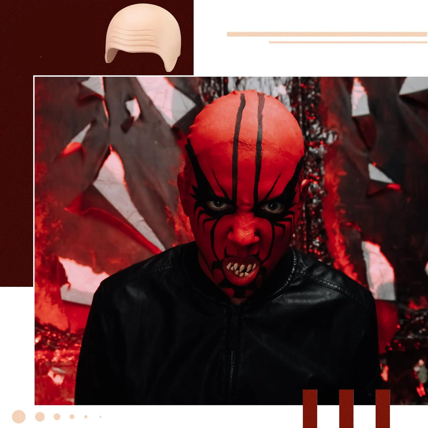 Halloween Bald Cap Makeup Late – обзор и цена Women Accessories Online