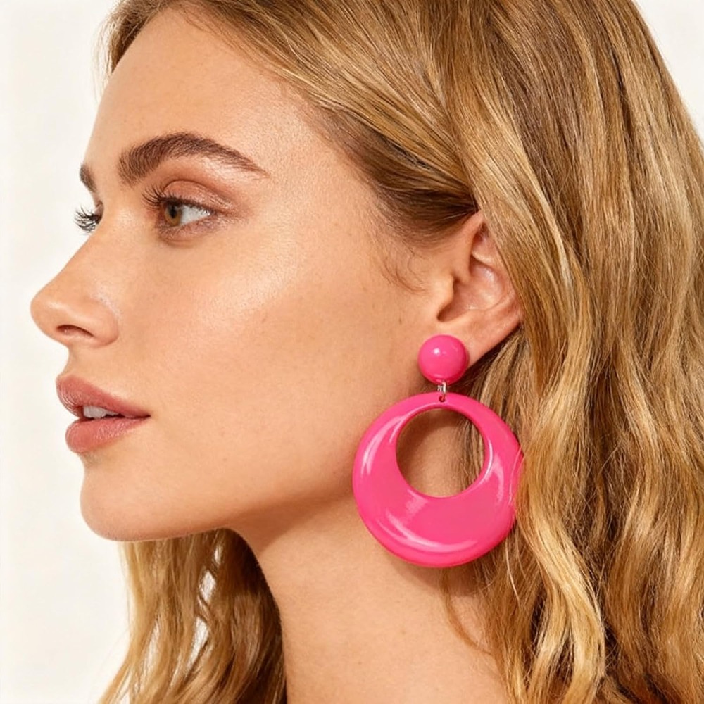 2pcs 60s 70s Earrings for Wome – обзор и цена Women'S Accessories In The 60S