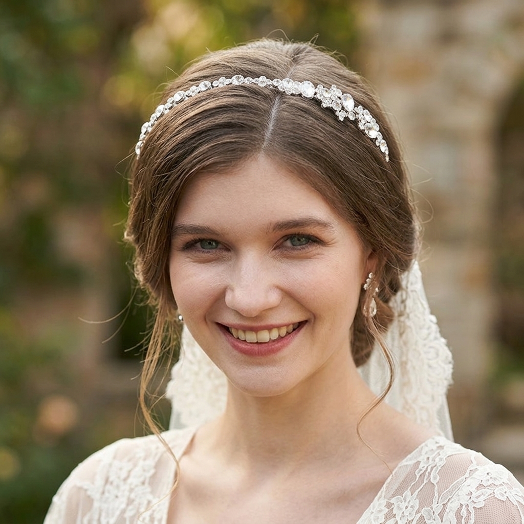 Alloy Rhinestone Crown Headban – обзор и цена Women Accessories For Wedding