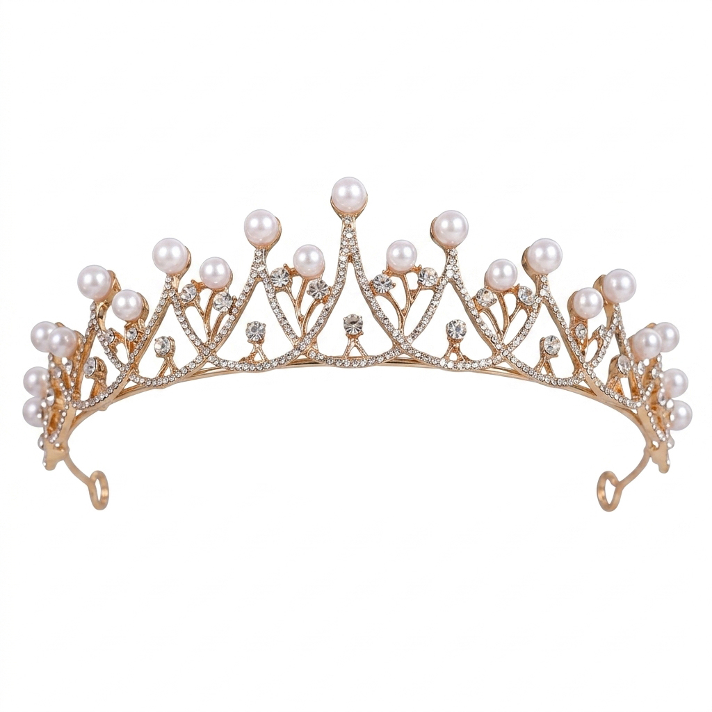 Bridal Crown Headpiece Pearl L – обзор и цена Women Accessories For Wedding
