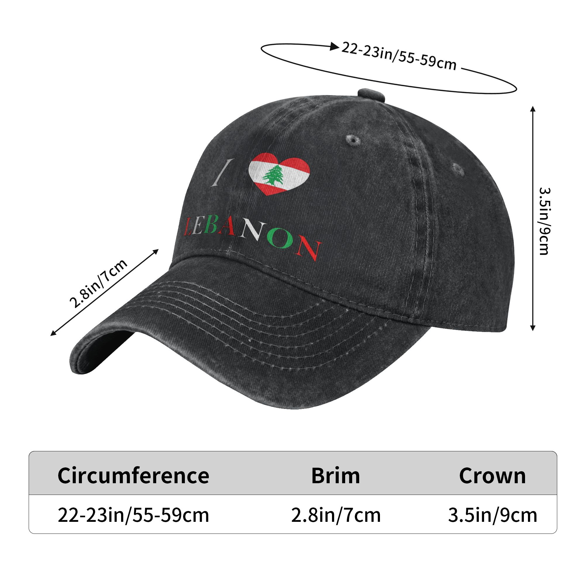 Lebanon Flag Heart Trucker Hat – обзор и цена Women Accessories Lebanon