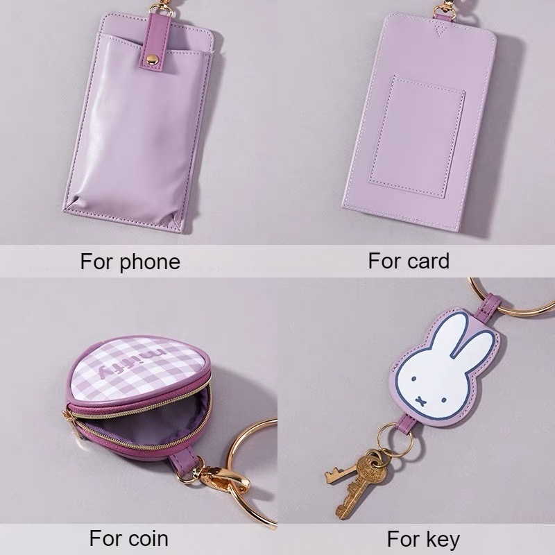 Miffy Kawaii Phone Pouch Set C – обзор и цена Women Accessories Combo Gift