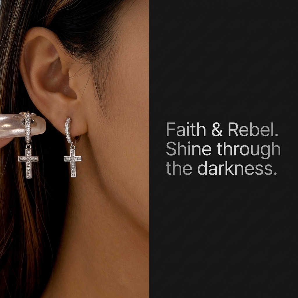 Brilliant CZ Cross Drop Earrin – обзор и цена Women Accessories Meaning